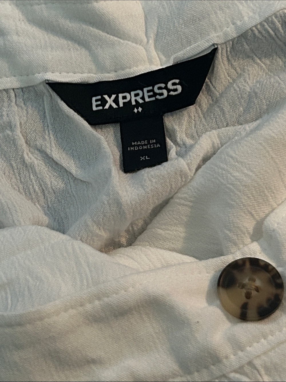 NWOT Womens Express Flowy Textured Tank Top
